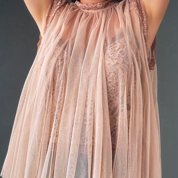 Anthropologie Tops - Anthropologie Godet Tulle Swing Top